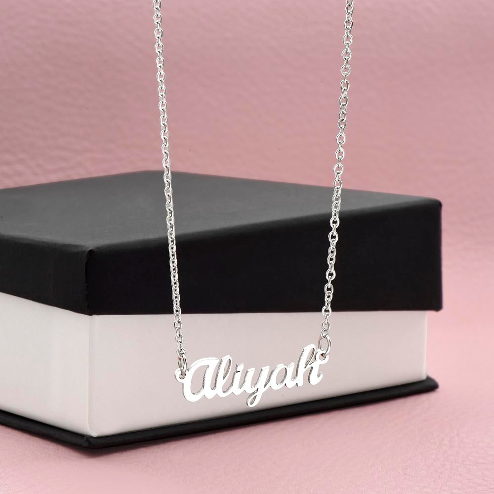 Create Your Own Name Necklace