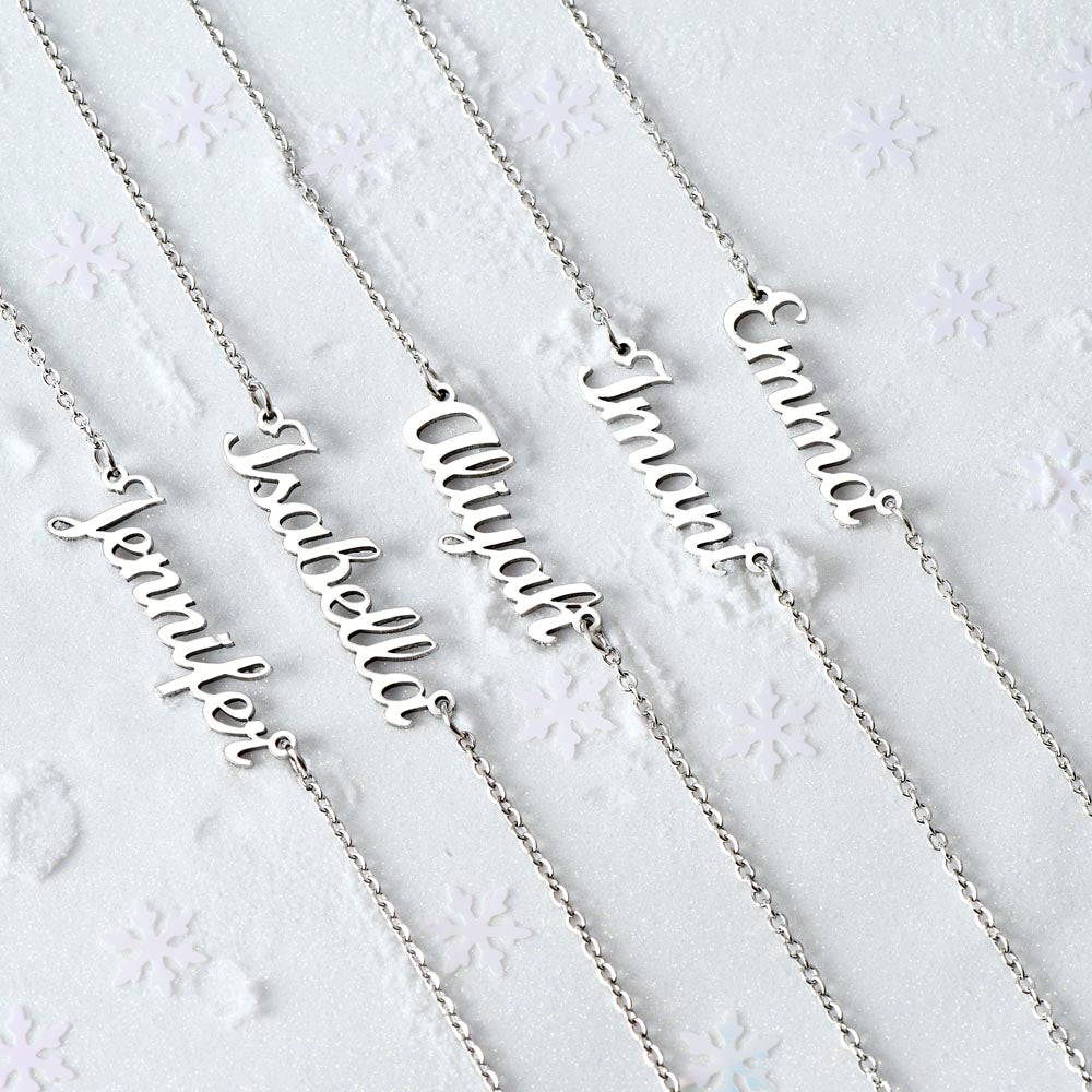 Create Your Own Name Necklace