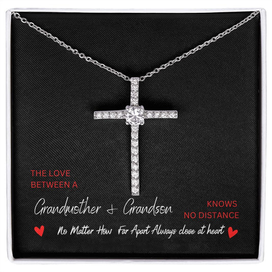 Grandmother | Grandson - The CZ CROSS
