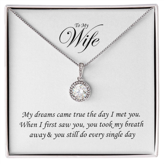 To My Wife Eternal Hope Necklace