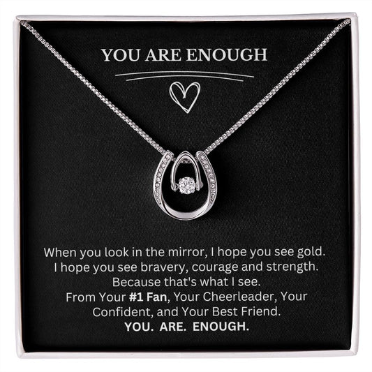 Your Are Enough - Lucky In Love Necklace